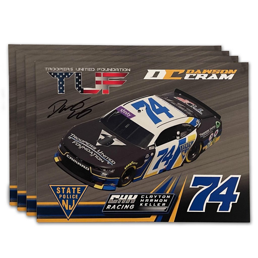 2023 Dawson Cram NJSP/TUF Hero Card – Troopers United Foundation