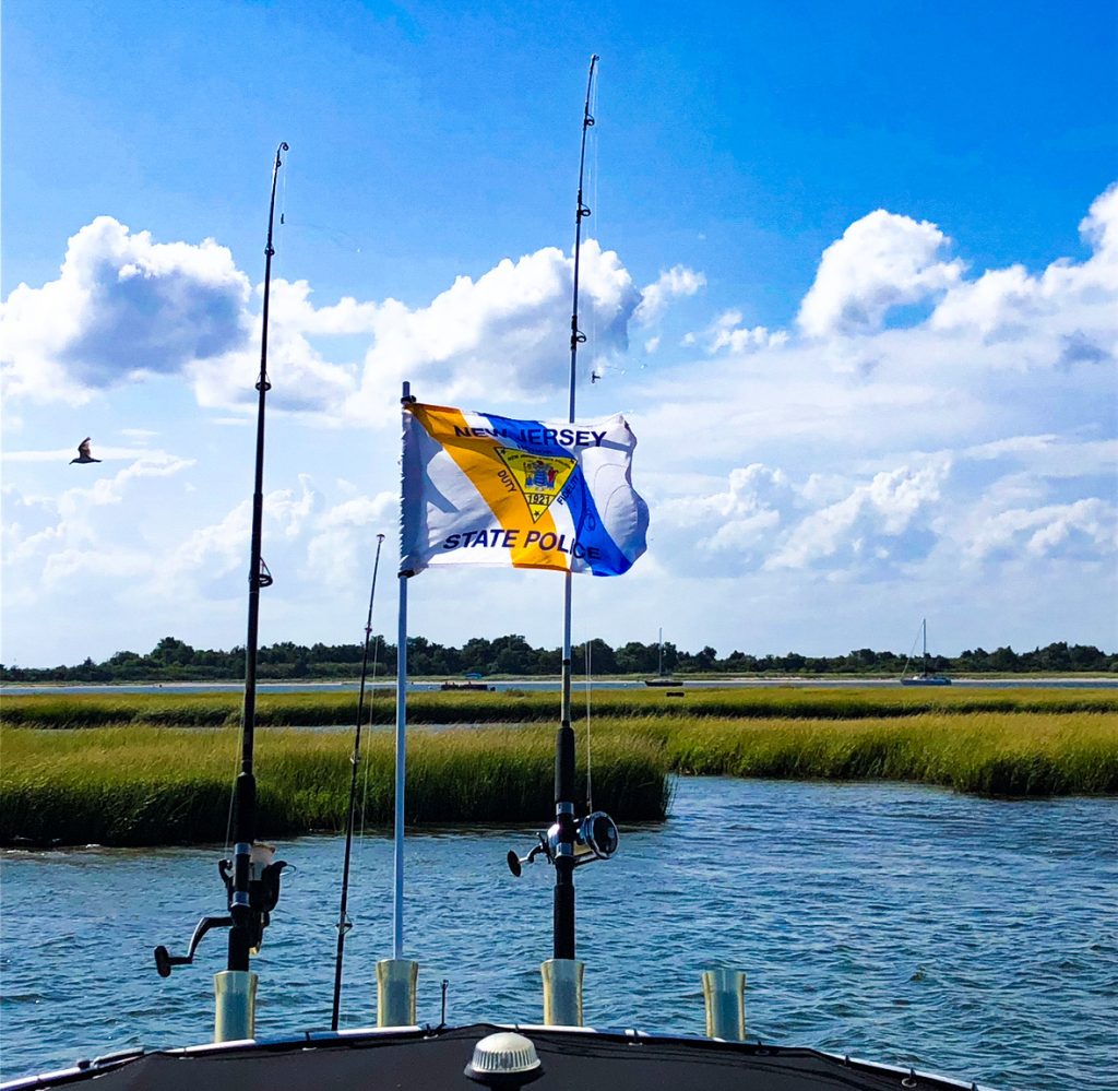 NJSP Headquarters Boat Flag – Troopers United Foundation