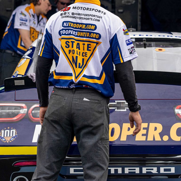 Official NJSP/TUF NASCAR Crew Shirt – Troopers United Foundation