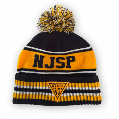 NJSP Retro Pom Knit Hat