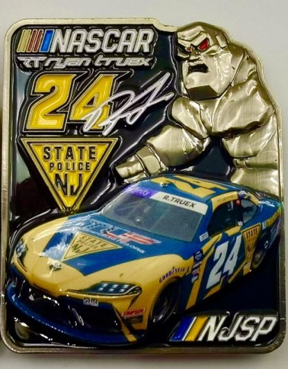 NJSP NASCAR Challenge Coin 2025 - Image 2