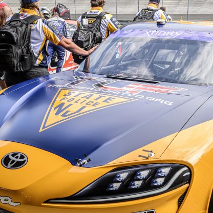 2025 NJSP/TUF NASCAR Crew Shirt - Image 3